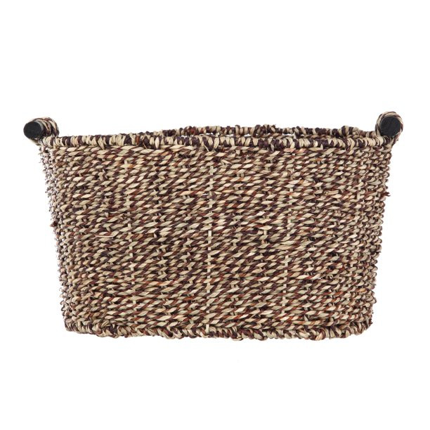 Homezone 2-Hue Seagrass Basket | Walmart (US)