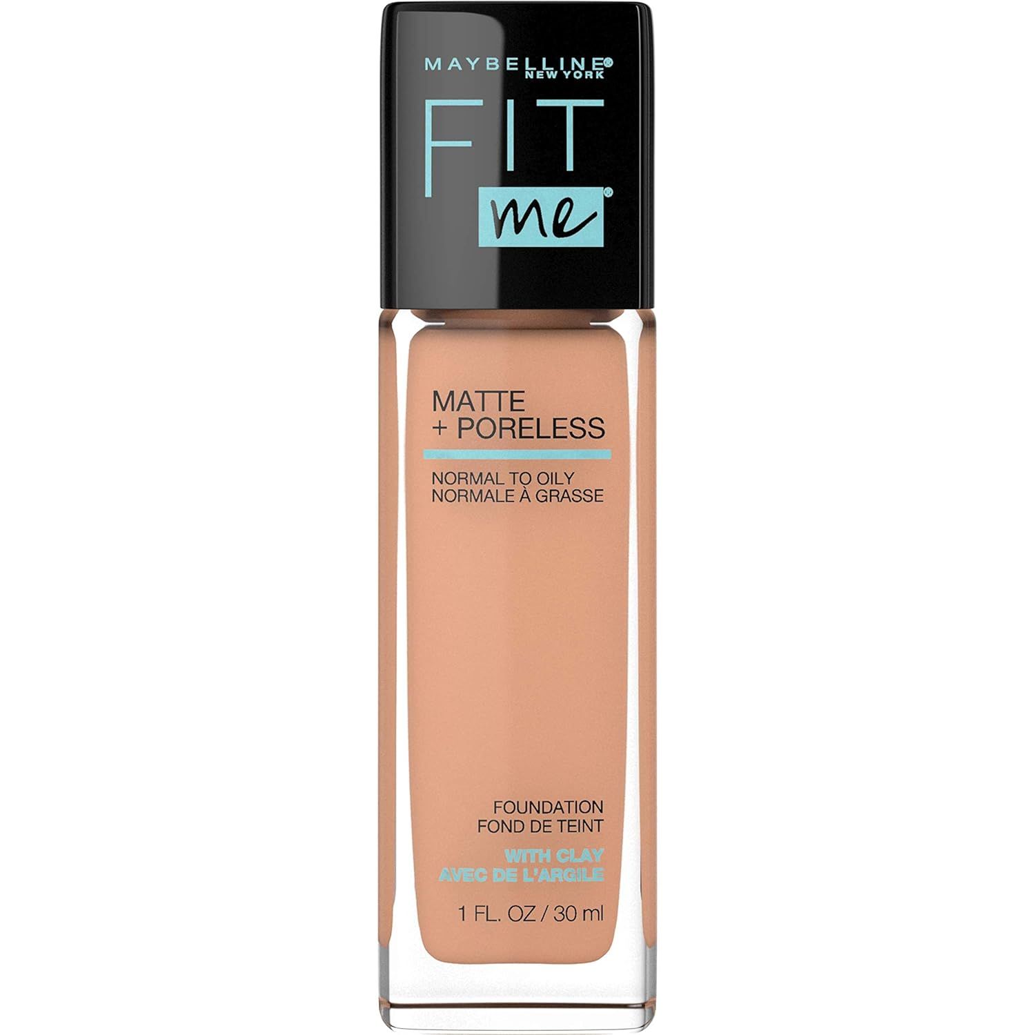 Maybelline Fit Me Matte + Poreless Liquid Foundation Makeup, Classic Beige, 1 fl. oz. Oil-Free Fo... | Amazon (US)