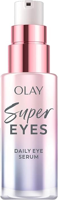 Olay Super Eye Serum - Vitamin C, Caffeine, Niacinamide, Amino Peptide, Aloe Vera - Brightens Dar... | Amazon (US)