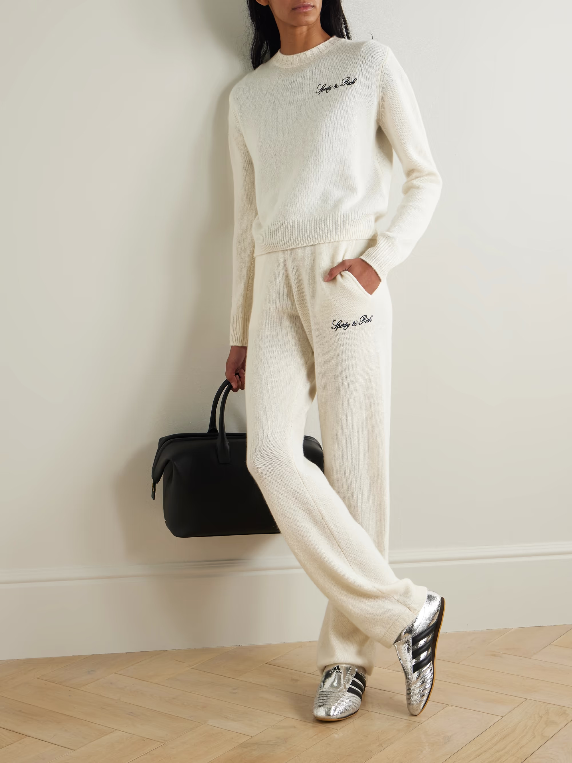 Vendome embroidered cashmere and wool-blend sweater | NET-A-PORTER (US)