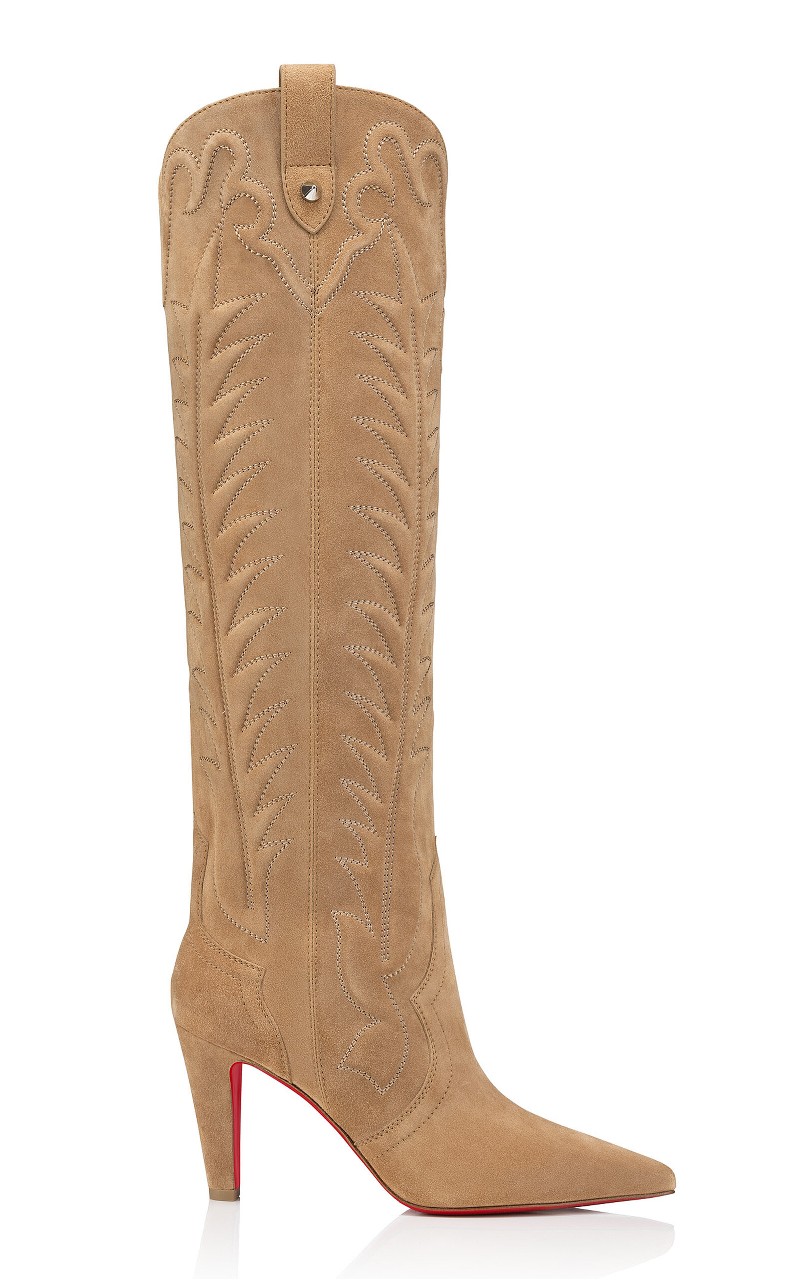 Santia 85mm Suede Boots | Moda Operandi (Global)