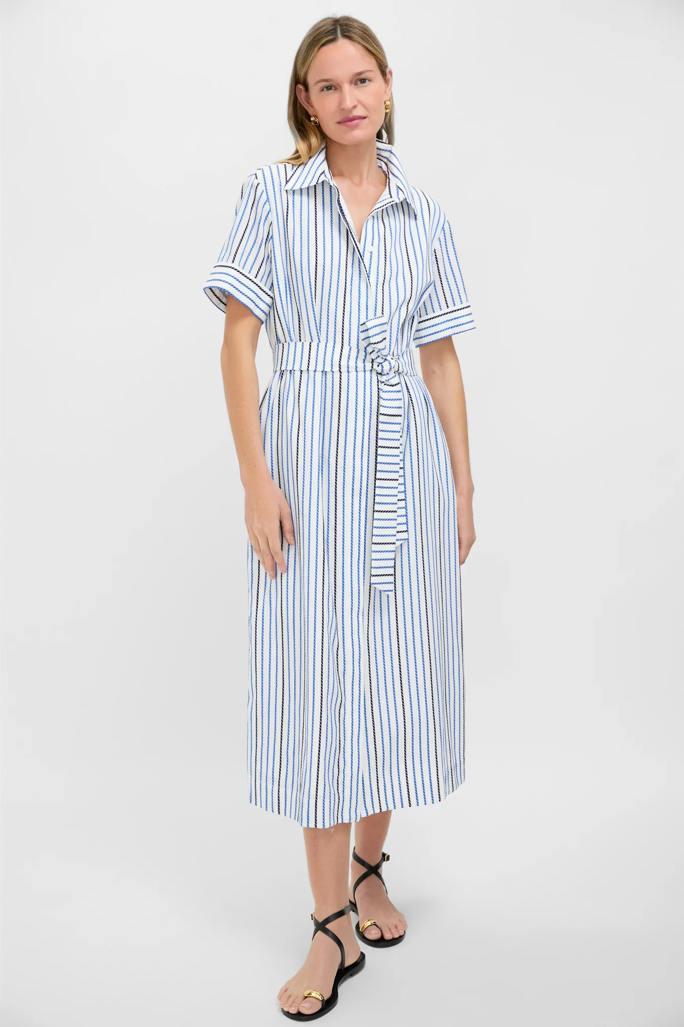 High Tide Jacquard Stripe Arie Dress | Tuckernuck (US)