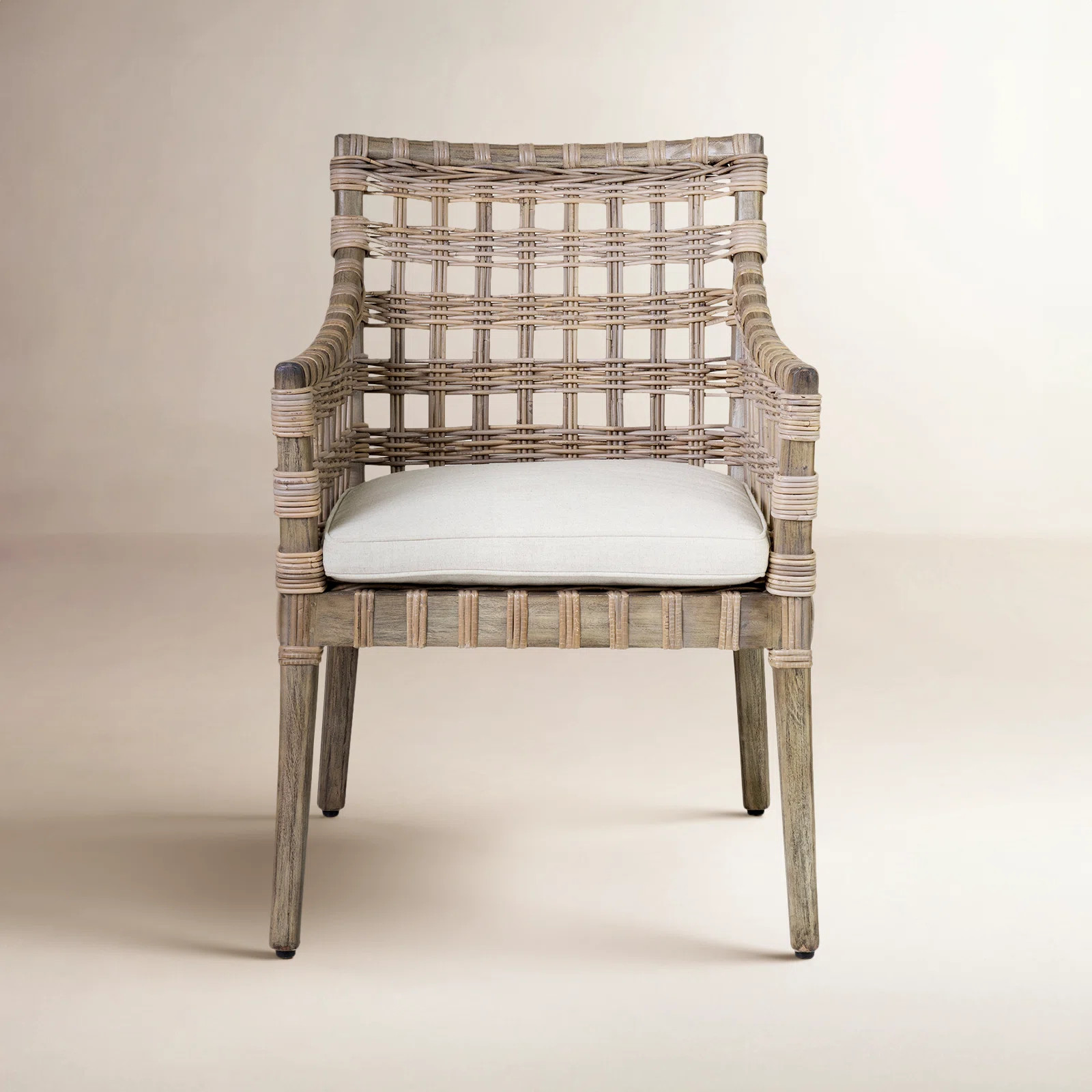 Coolidge Woven Arm Chair | Birch Lane