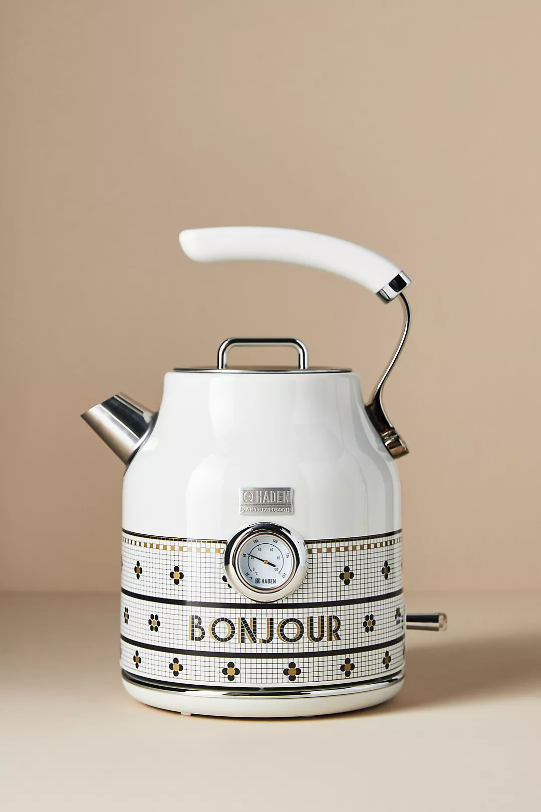 Haden x Bistro Tile 1.7 Liter Electric Kettle | Anthropologie (US)