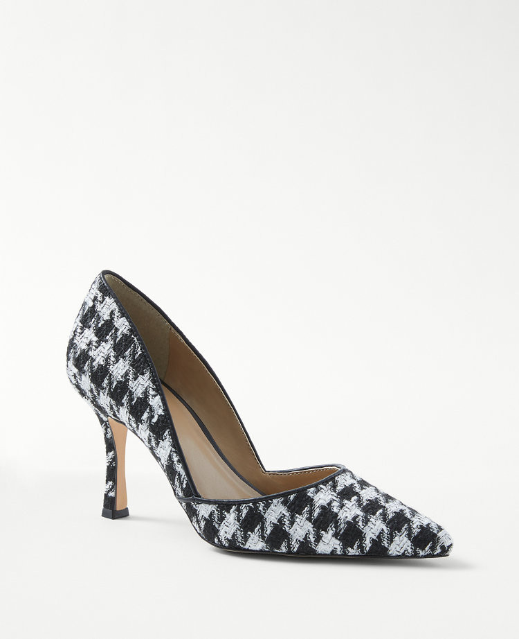 Azra Houndstooth Pumps | Ann Taylor (US)