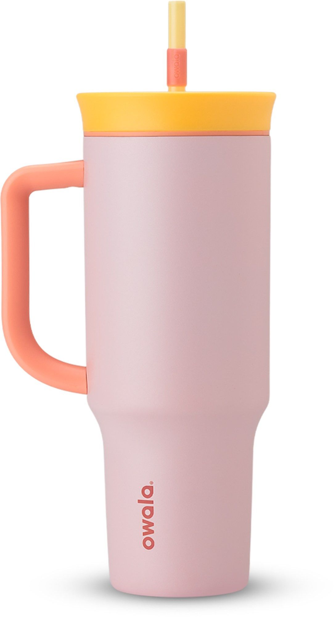 Owala FreeSip Insulated Stainless-Steel Tumbler with Locking Push-Button Lid - 40 fl. oz. Pink | REI