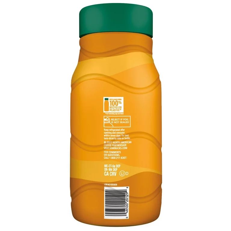 Starbucks Iced Espresso Caramel Macchiato Premium Iced Coffee Drink, 40 oz Bottle | Walmart (US)