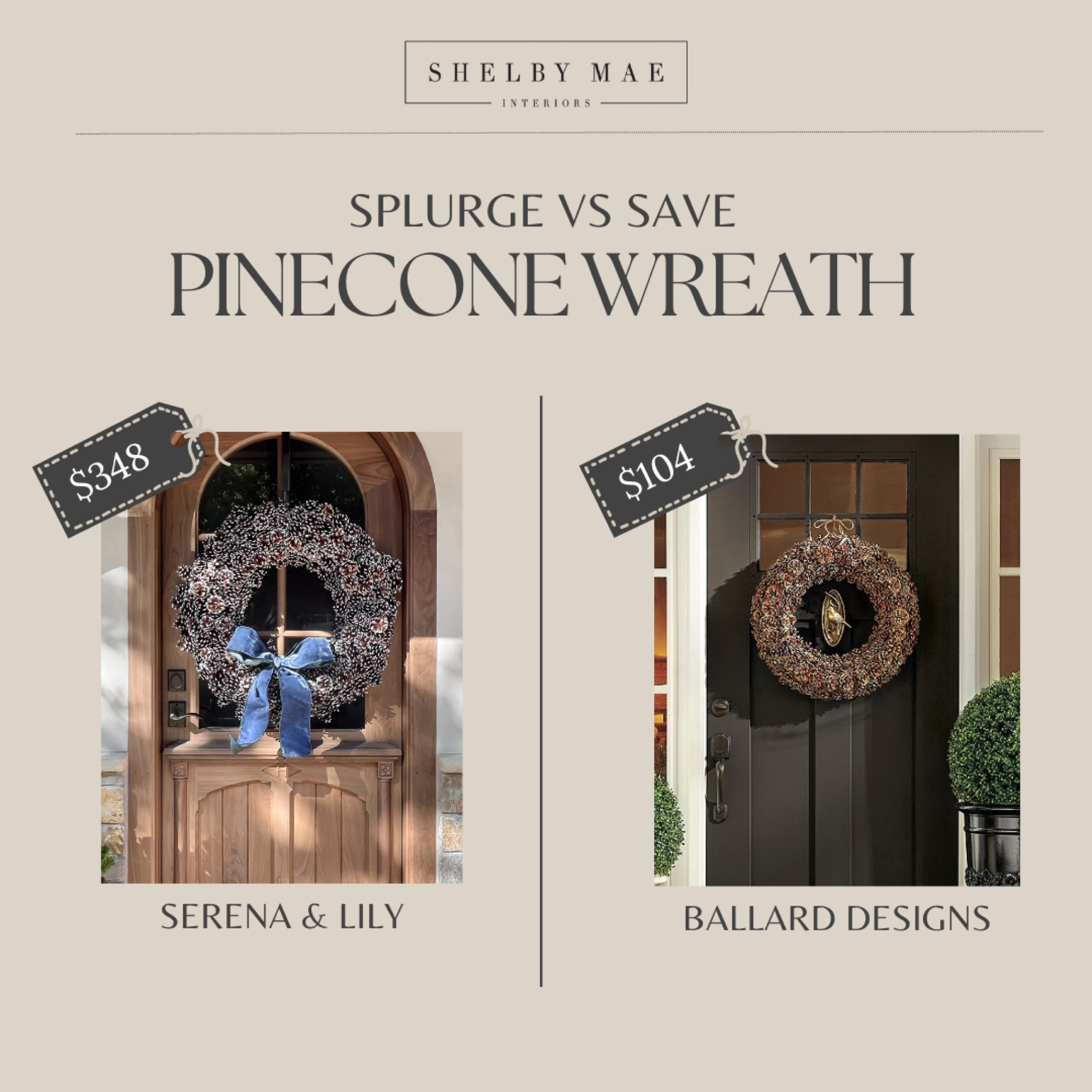 We love these timeless pinecone wreaths! 🏠🍂 

A perfect blend of seasonal charm that can be used year after year. 

#LTKSaleAlert #LTKHoliday #LTKHome