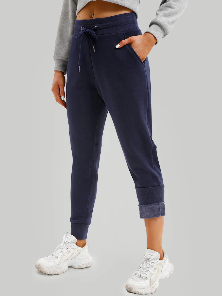 IUGA Fleece Lined Sweatpants with Pockets | IUGA