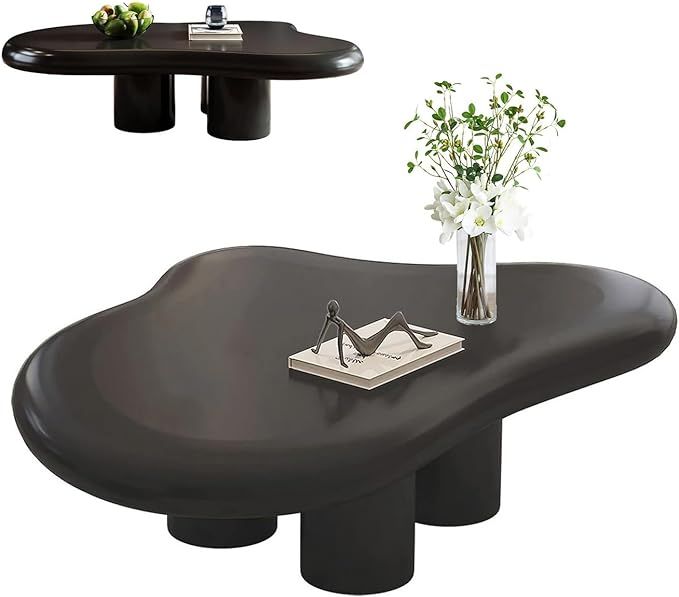 Table basse en forme de nuage - Design moderne d'angle rond - Table basse d'intérieur élégante... | Amazon (FR)