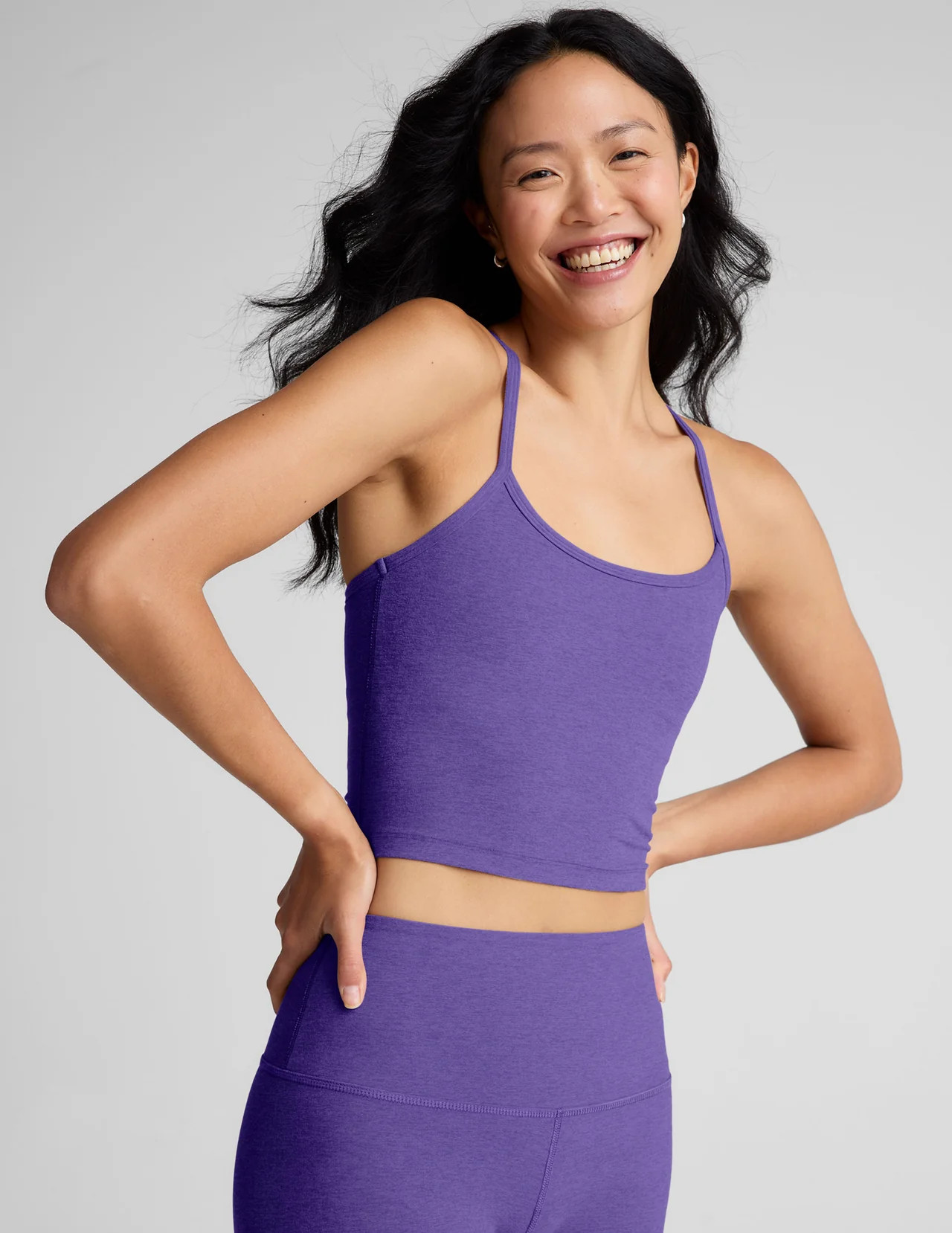 Spacedye Slim Racerback Cropped Tank | Beyond Yoga | Beyond Yoga