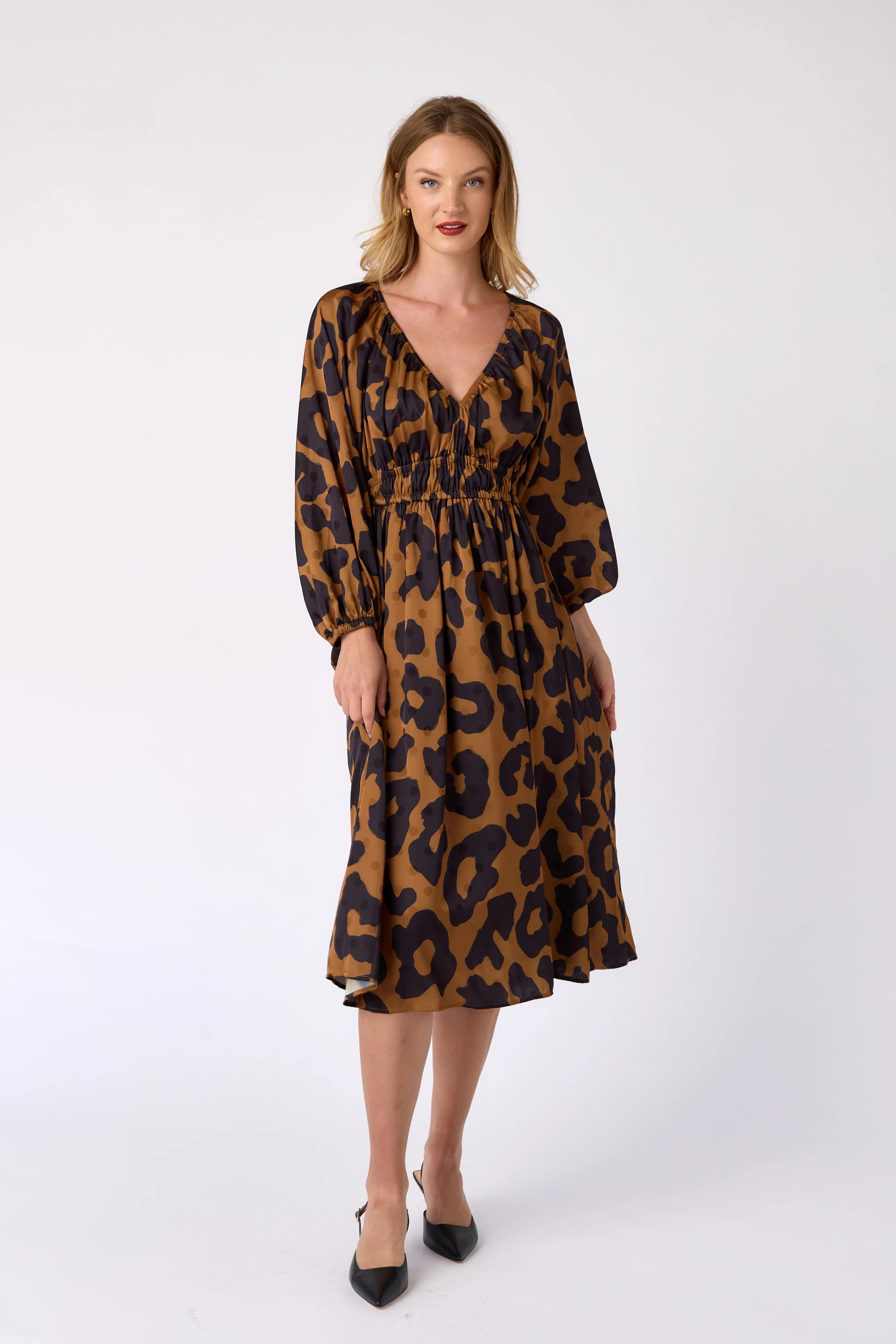 Holland Dress in Leopard Den | CROSBY by Mollie Burch | CROSBY by Mollie Burch