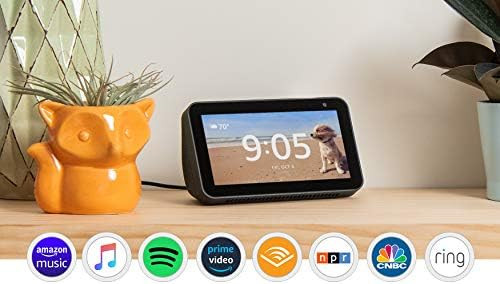 Echo Show 5 – Compact smart display with Alexa - Charcoal | Amazon (US)