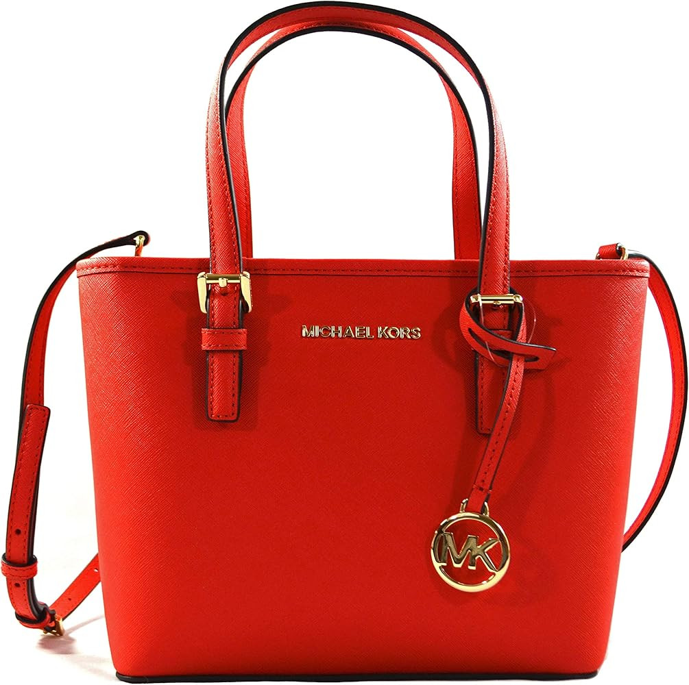Michael Kors XS Carry All Jet Set Travel Womens Tote | Amazon (US)