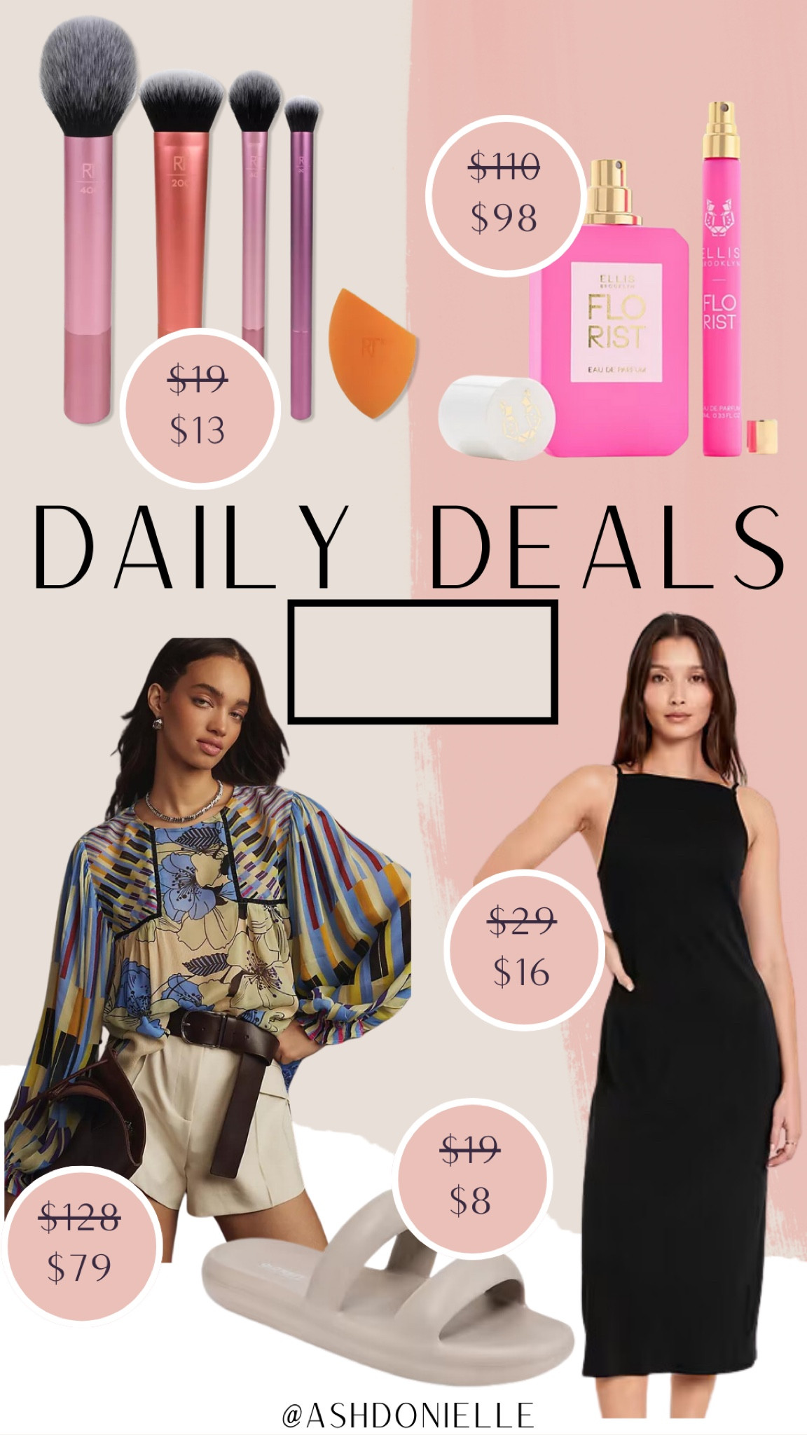 Daily deals - daily discounts - Anthropologie on sale - spring fashion - old navy sales - summer must haves - perfume on sale - makeup brushes on sale 

#LTKfindsunder100 #LTKsalealert #LTKSeasonal