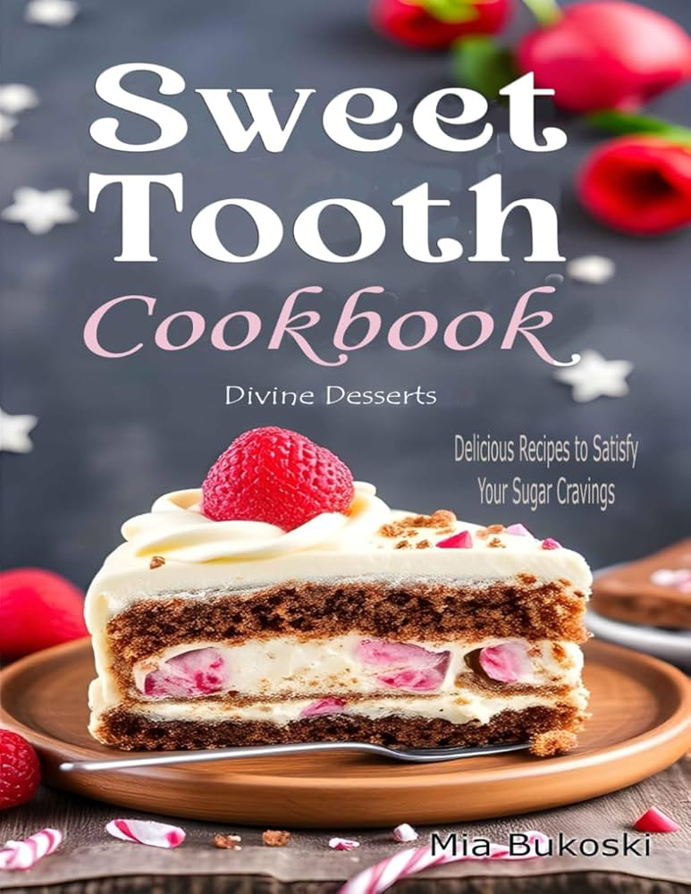 Sweet Tooth Cookbook: Divine Desserts: Delicious Recipes to Satisfy Your Sugar Cravings | Amazon (US)