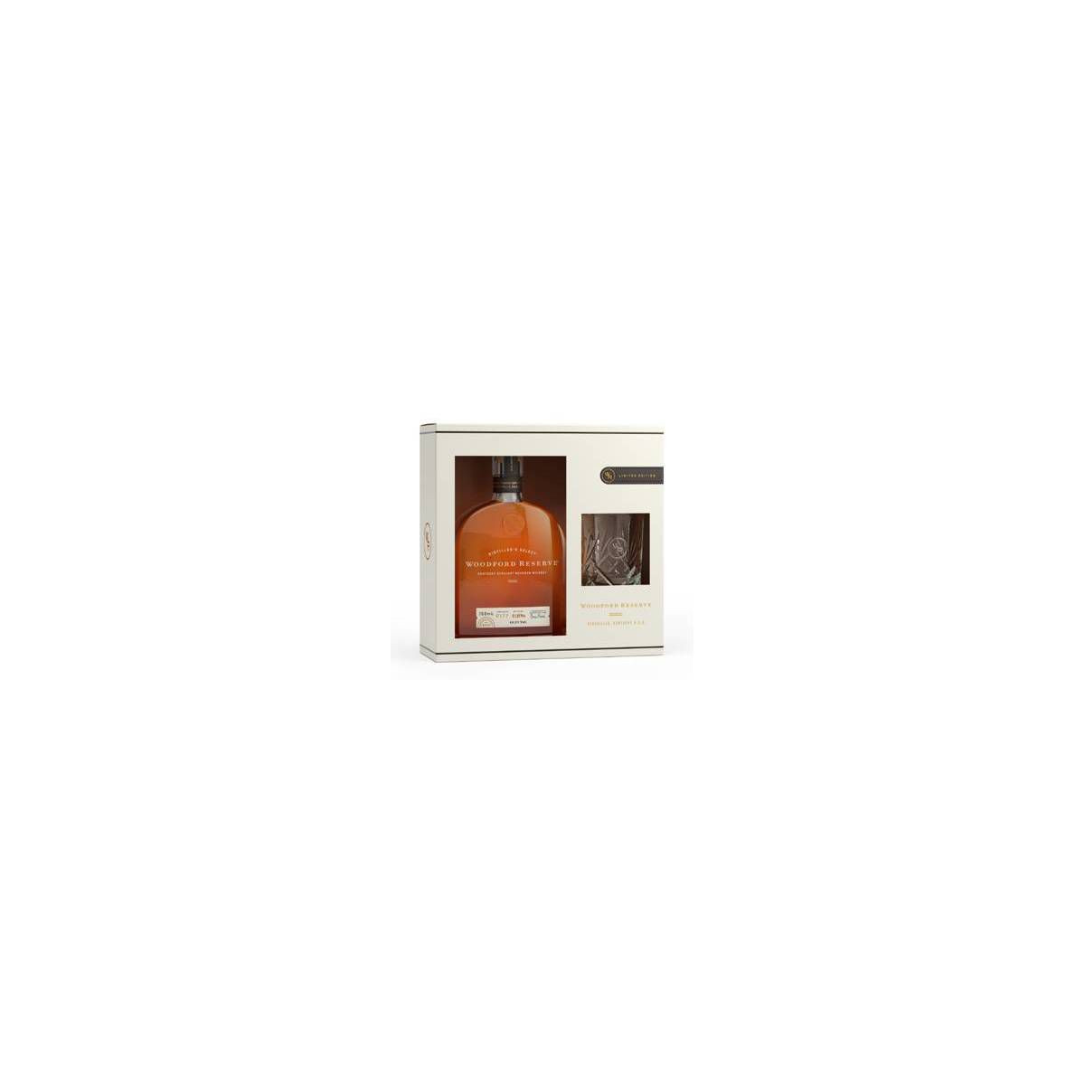 Woodford Reserve Whiskey with Glass Holiday Gift Set - 750ml Bottle | Target