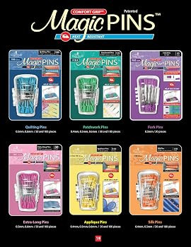 Taylor Seville Magic Fork Pins Fine 30 Count Purple for Quilting, Sewing | Amazon (US)