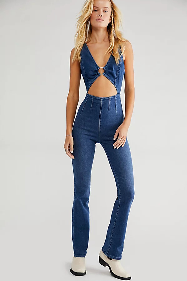 Ultraviolet Jumpsuit by We The Free at Free People, Wannabe Blue, XS | Free People (Global - UK&FR Excluded)