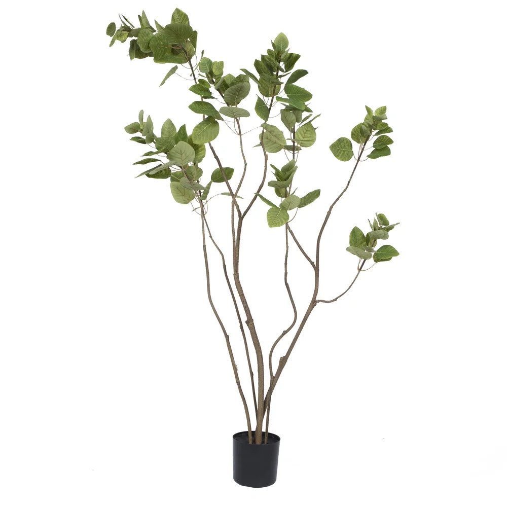 Vickerman 4' Artificial Green Potted Cotinus Coggygria Tree. | Walmart (US)