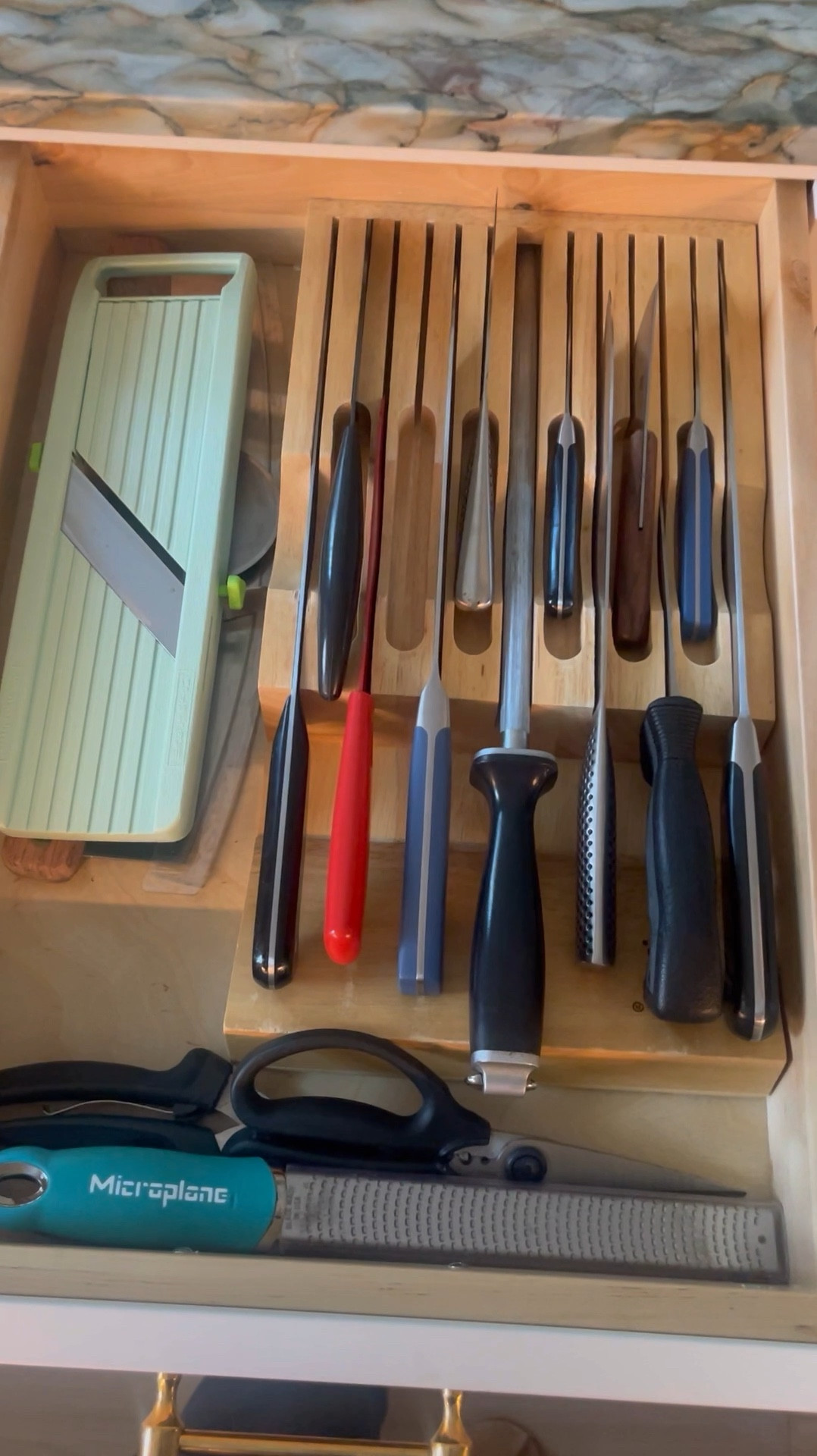 The #1 way to cook dinner faster? Invest in good, sharp knives and slicers! (And fun fact: sharp knives are proven to be SAFER than dull ones in the hands of careful home cooks.) We love classic Wusthof and affordable-for-the-quality  MadeIn knives best, and keep other cutting, slicing, and dicing tools on hand too!

#LTKHome