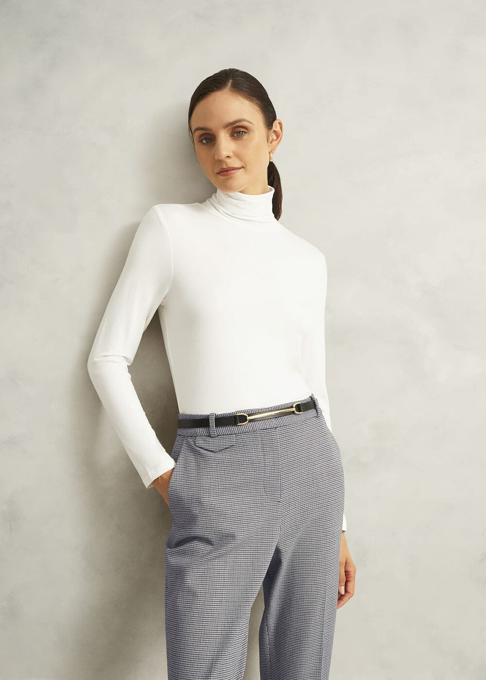 Mischa Roll Neck Top | Hobbs UK | | Hobbs