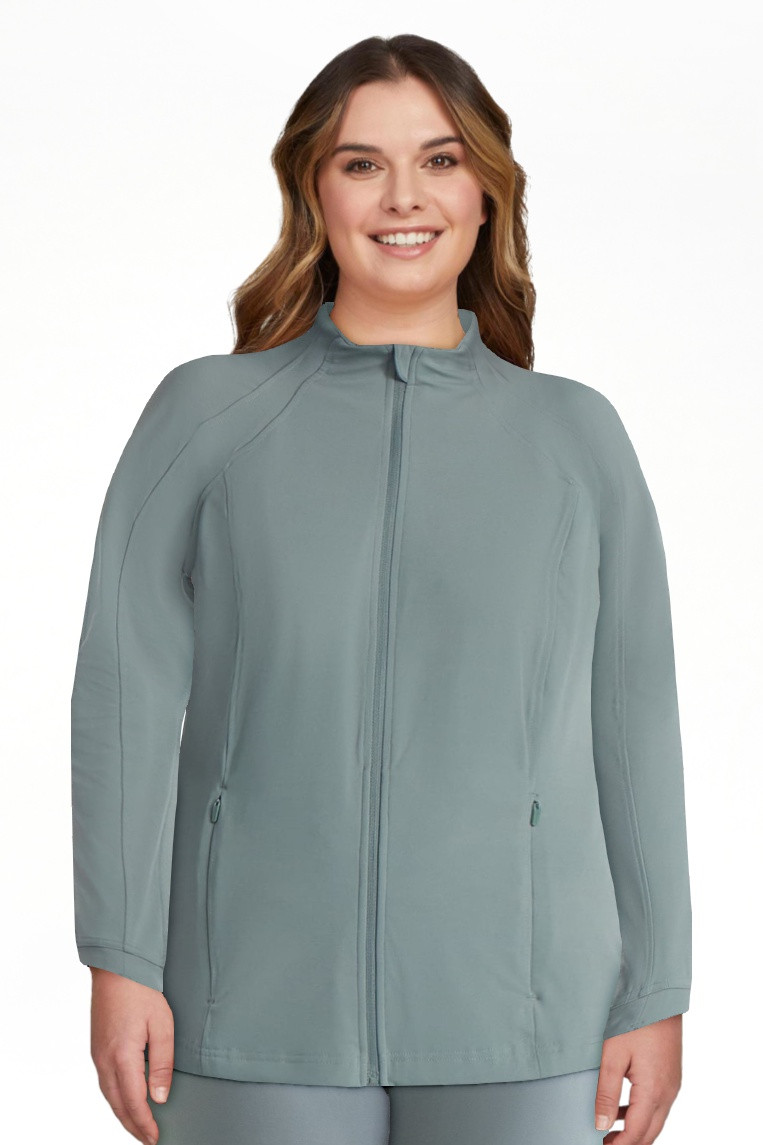 Avia Women's and Women's Plus SoftSculpt Zip Up Active Jacket, Sizes XS-4X | Walmart (US)