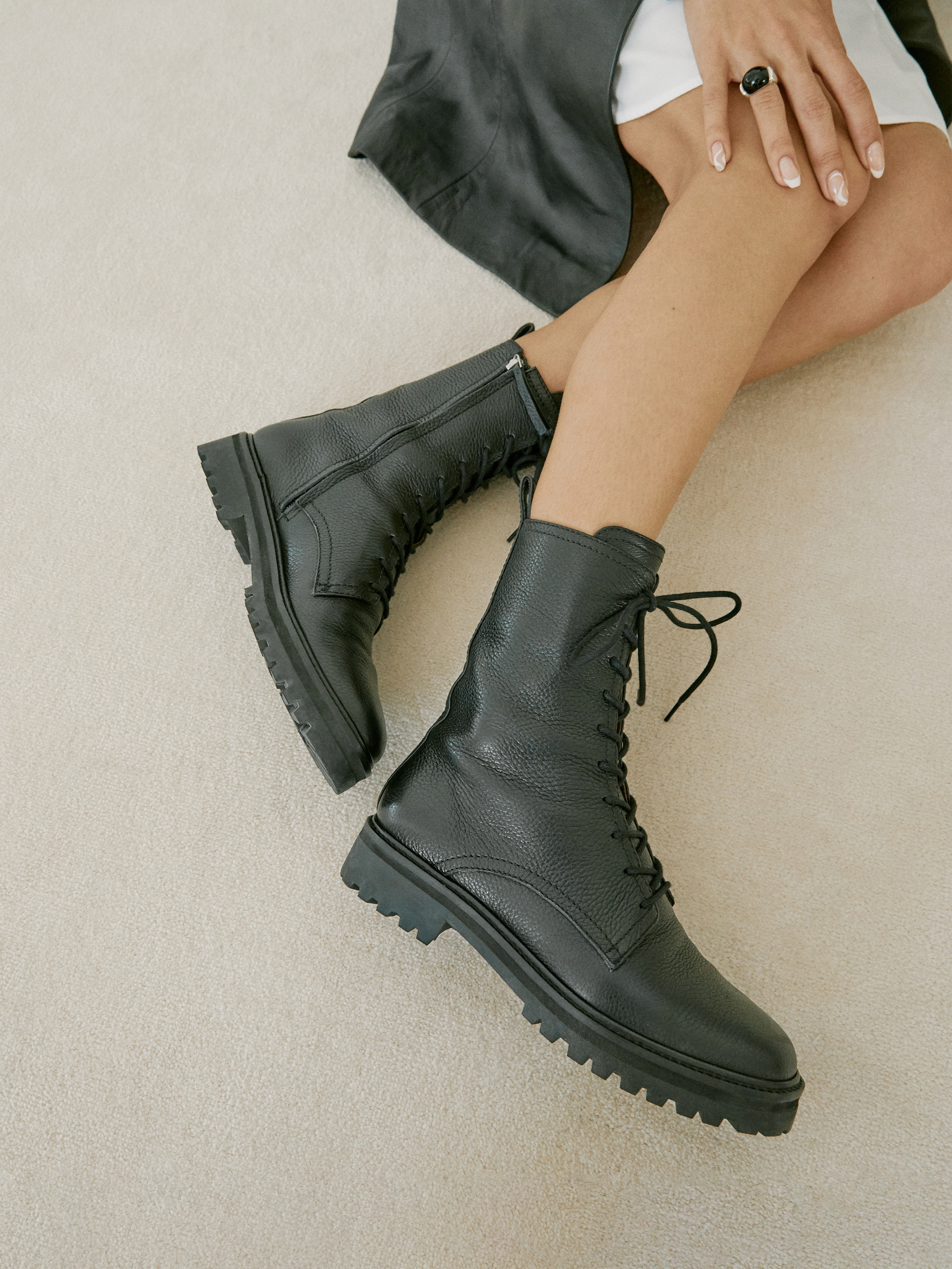 Katya Combat Boot | Reformation (Global)