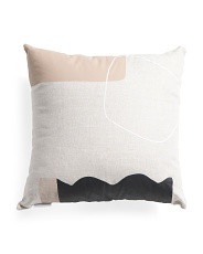 20x20 Linen Arles Fawn Pillow | TJ Maxx