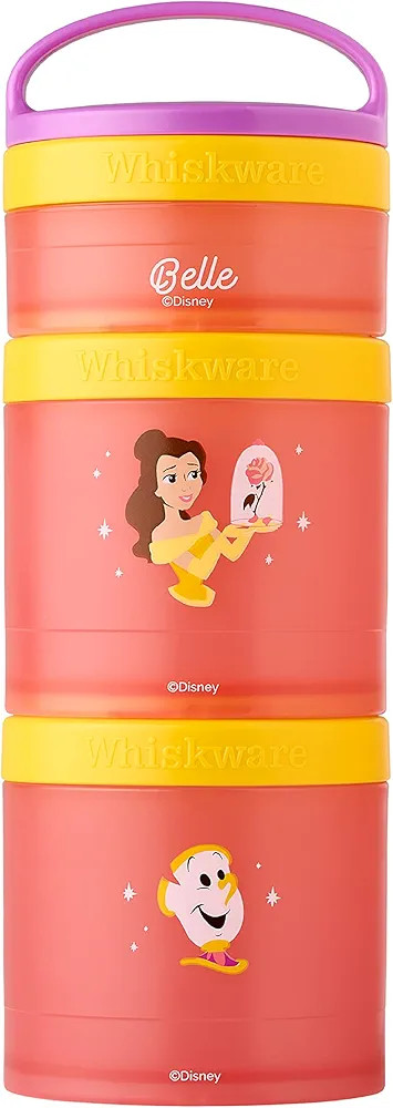 Whiskware Containers for Toddlers and Kids 3 Stackable Snack Cups for School and Travel, 1/3 cup+... | Amazon (US)