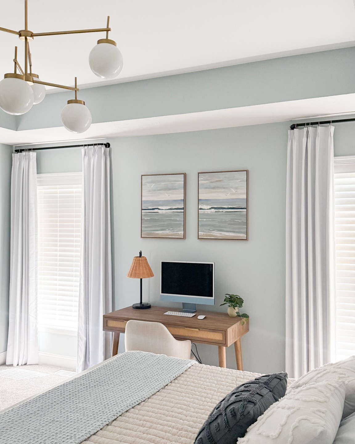 Blackout curtains that actually create darkness! 

Double appeared Black out- Lillie Collection in Snow White

#LTKHome #LTKSaleAlert