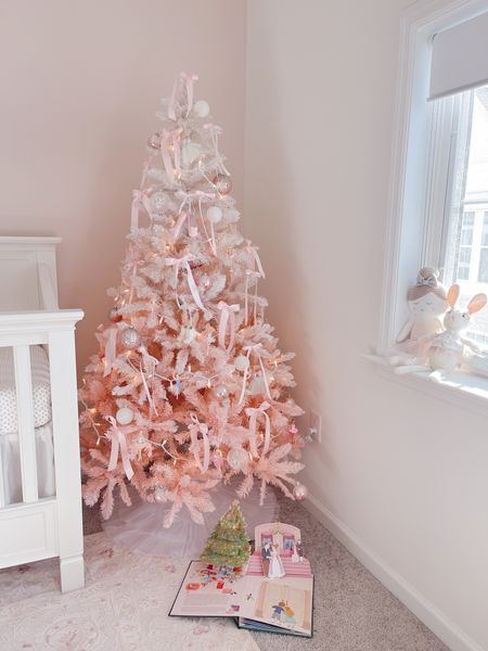 Pink Christmas tree, girly Christmas tree

#LTKHoliday #LTKSeasonal