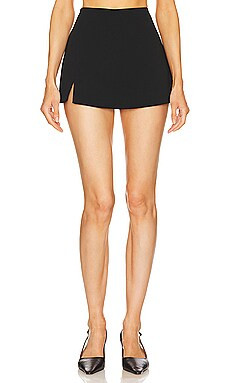L'Academie by Marianna Cannes Skort in Black from Revolve.com | Revolve Clothing (Global)