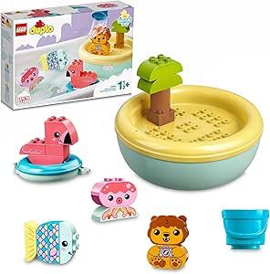 LEGO 10966 DUPLO Bath Time Fun: Floating Animal Island Bath Toy for Babies and Toddlers 1.5 plus ... | Amazon (UK)