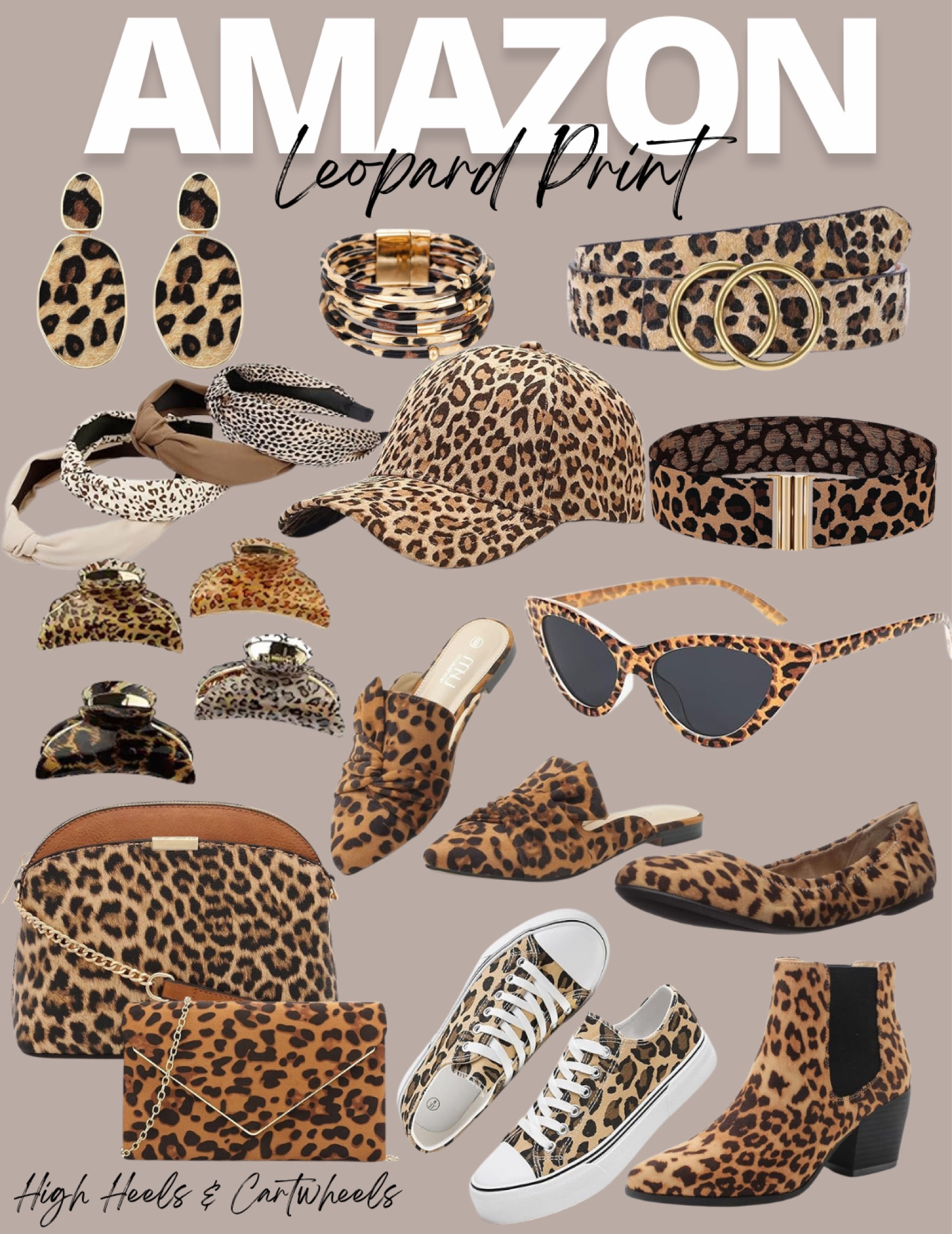 Leopard print accessories are such a fun way to add a little something to your outfit. Lots of cute options from head to toe! 

#LTKStyleTip #LTKFindsUnder50