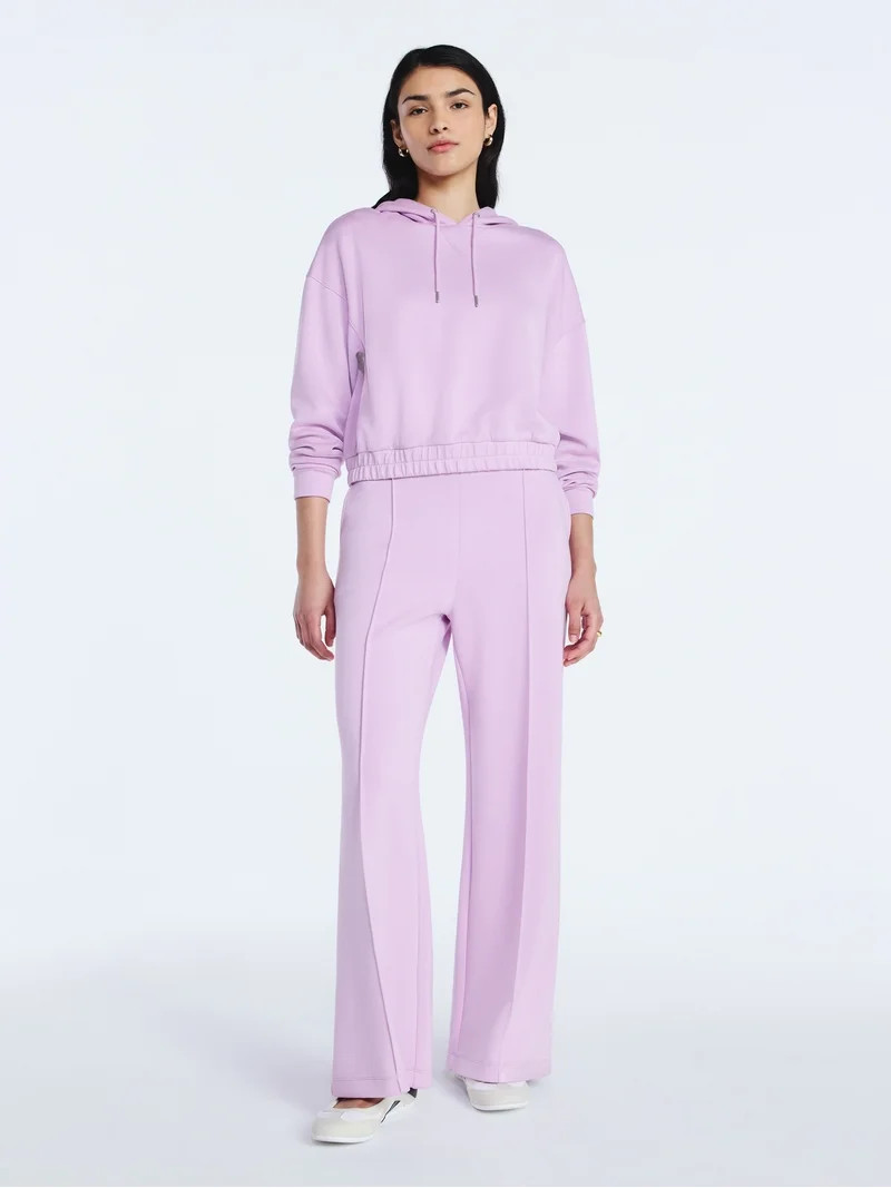 Scoop Women's and Women's Plus New Scubaknit Seamed Sweatpants, Regular and Short Lengths, Sizes ... | Walmart (US)