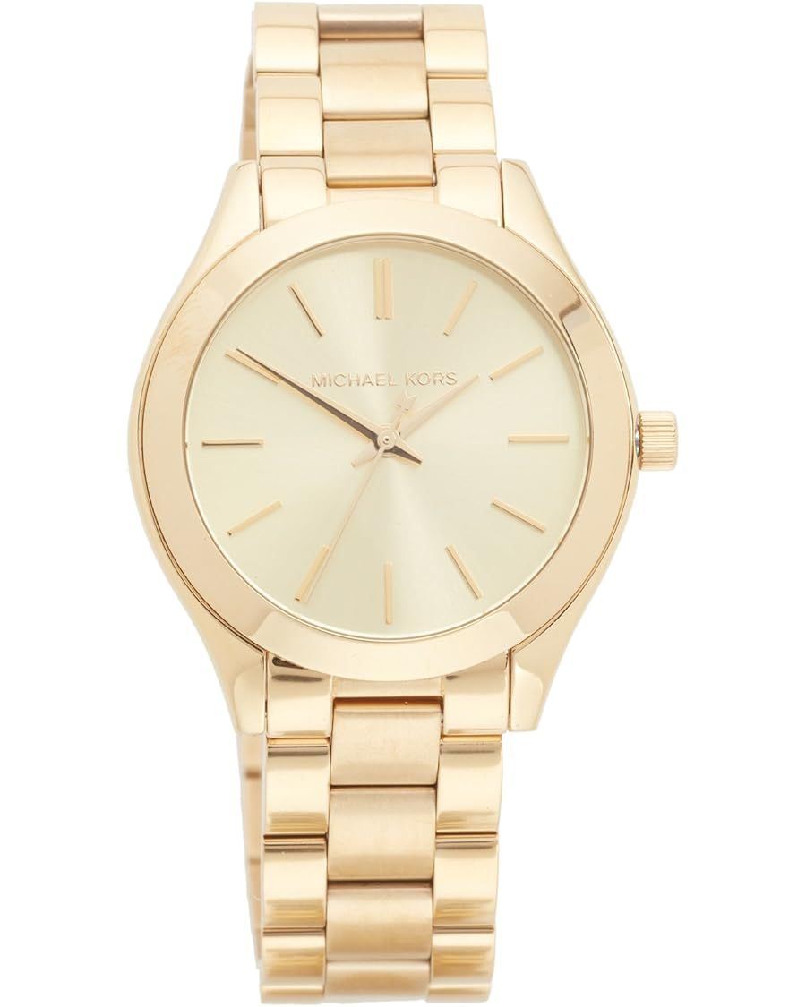 Michael Kors Slim Runway Women's Watch, Stainless Steel Bracelet Watch for Women | Amazon (US)