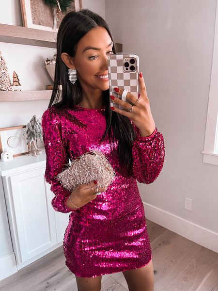 Code: BRITTANYMSAVE25
Sequin dress, holiday dresses, hot pink dress, holiday style, new years eve dress, new years eve outfit, nye outfit idea, holiday looks, Christmas outfits

#LTKHoliday #LTKstyletip #LTKCyberweek
