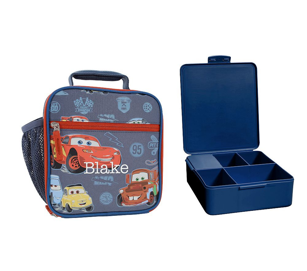 Disney and Pixar Cars Glow-in-the-Dark Mackenzie Lunch Bundle, Set of 2 | Pottery Barn Kids