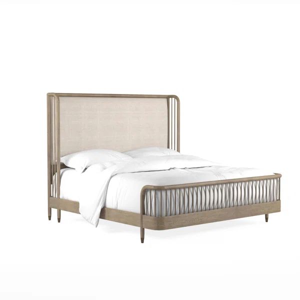 Finn Upholstered Wingback Bed | Wayfair North America