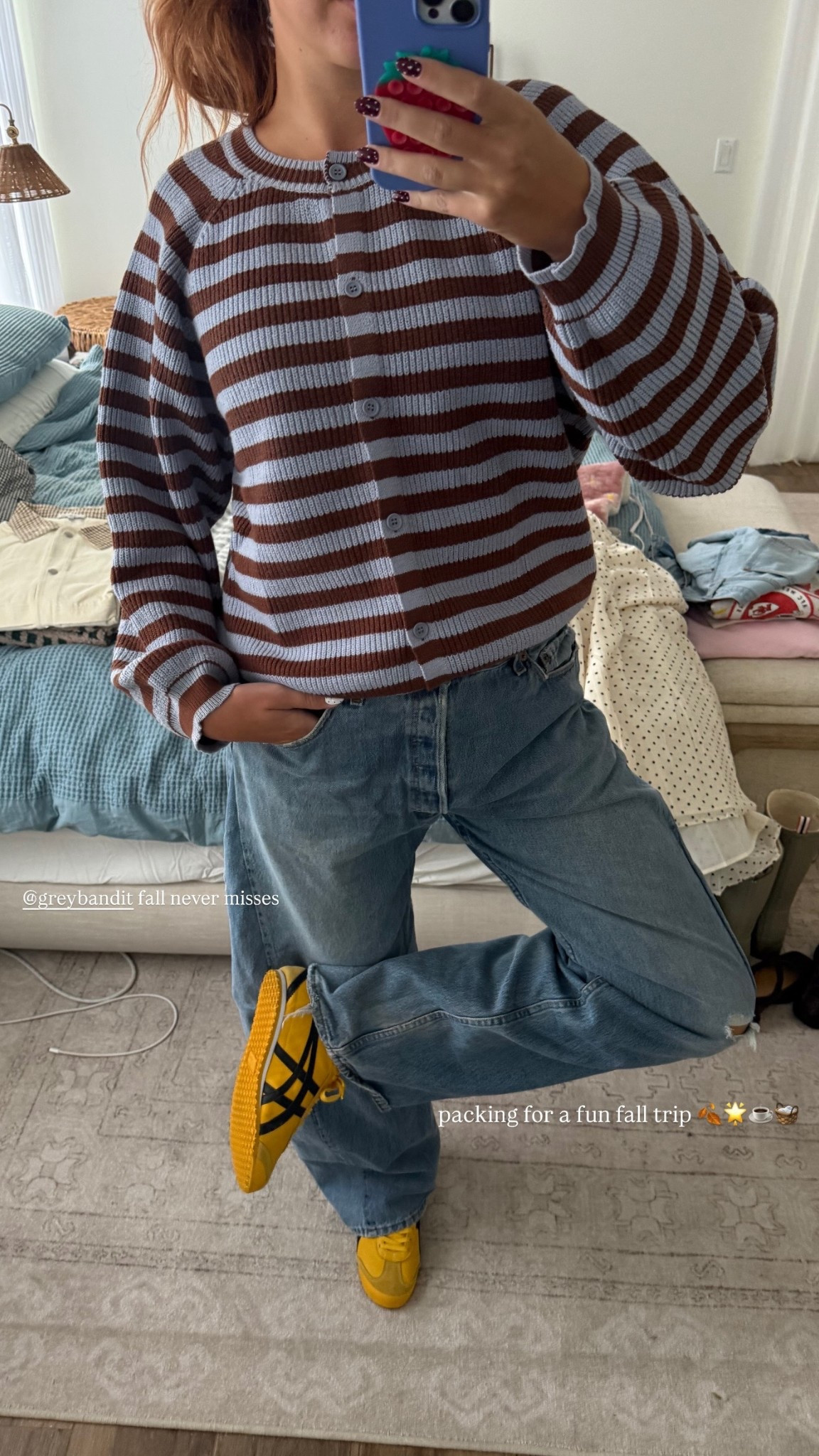 packing for a fun fall trip 🤭