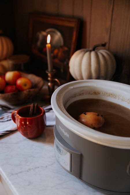 We love this 7-Quart crockpot because the travel-proof locking lid makes it easy to take this festive drink over to the neighbors or to a party. I'm linking everything you need to make this spicy apple cider down below. Spoiler: Everything is from @Walmart. 

@Walmart #WalmartPartner 

#LTKSeasonal #LTKparties #LTKhome
