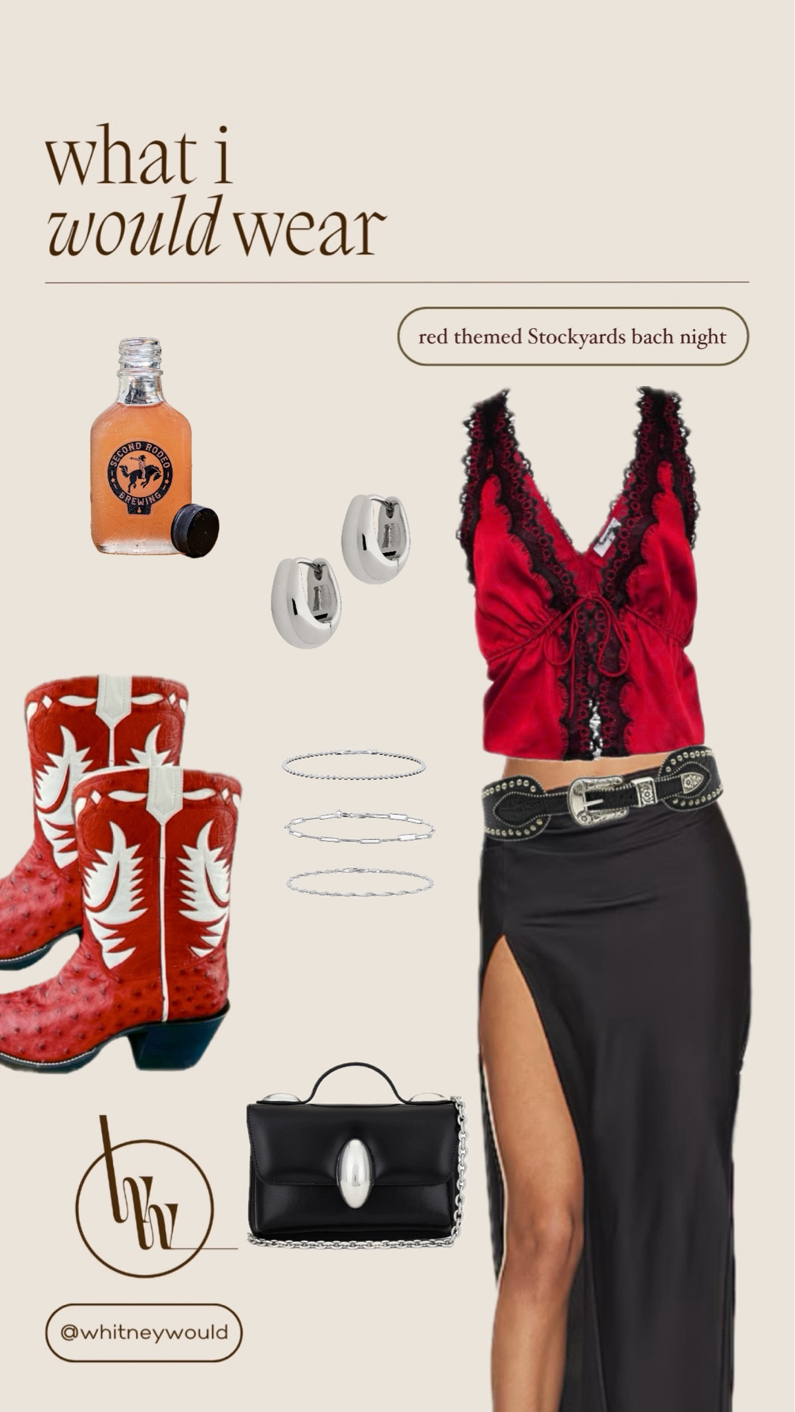 Red outfits for a bachelorette party in the Fort Worth Stockyards, as requested by a follower. ❤️

#LTKShoeCrush #LTKFindsUnder100 #LTKStyleTip