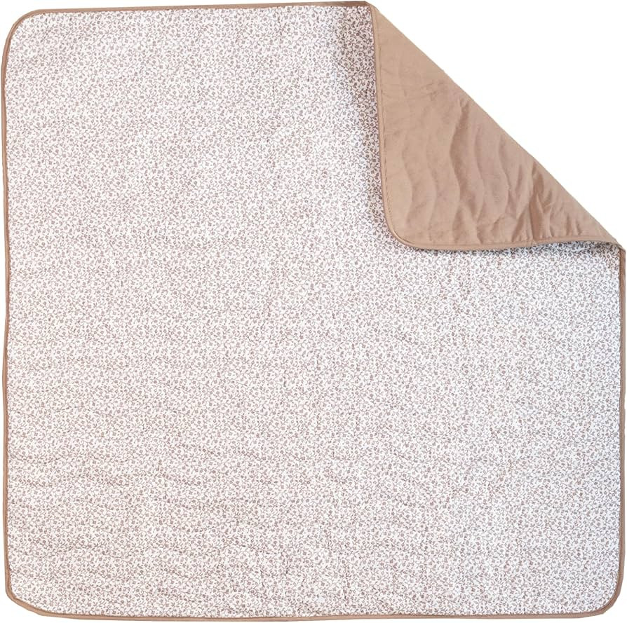 Toddlekind Portable Baby Mat, Organic Cotton 47" x 47, Portable, playpen mat, Travel, Indoor/Outd... | Amazon (US)