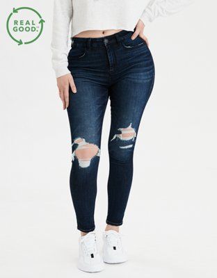 AE Ne(X)t Level Curvy High-Waisted Jegging | American Eagle Outfitters (US & CA)