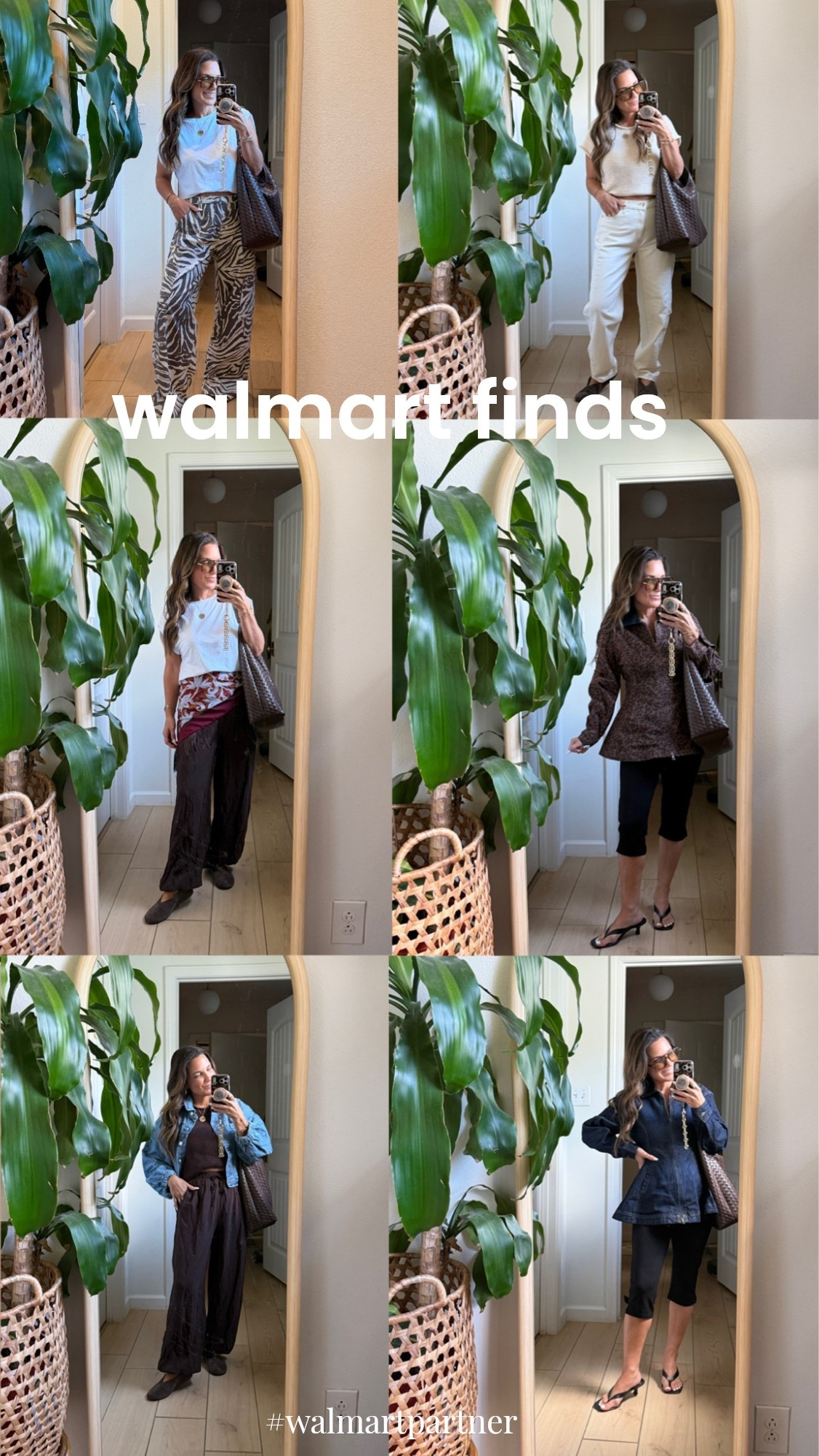 Walmart fall finds that I’m loving!!!! 
Wearing size small in brown & dark wash jackets, size medium in light wash denim jacket, size xs in brown pants, size medium short in zebra pants, and size medium in all tops. 

#WalmartPartner #WalmartStyle @WalmartStyle @Walmart 

#LTKSeasonal #LTKOver40 #LTKPetite