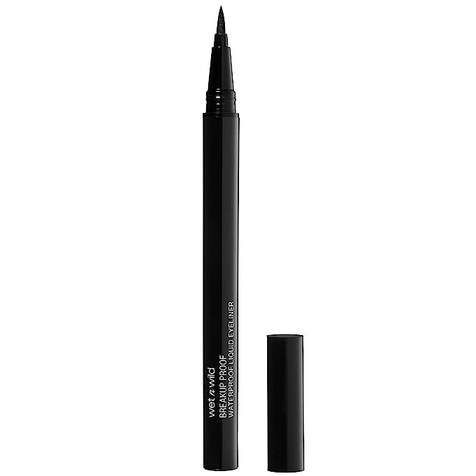 wet n wild Mega Last Breakup-Proof Liquid Eyeliner, Black | Amazon (US)