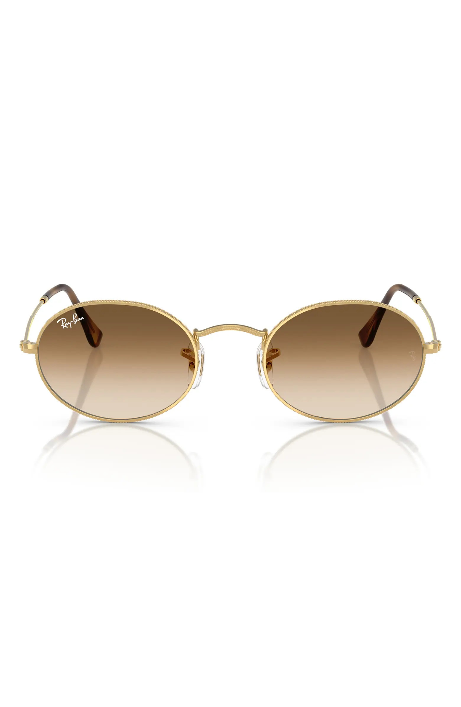 51mm Gradient Oval Sunglasses | Nordstrom