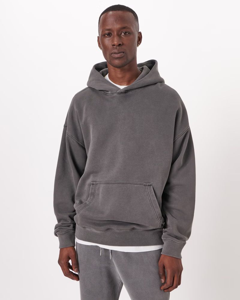 Men's Essential Popover Hoodie | Men's Tops | Abercrombie.com | Abercrombie & Fitch (US)