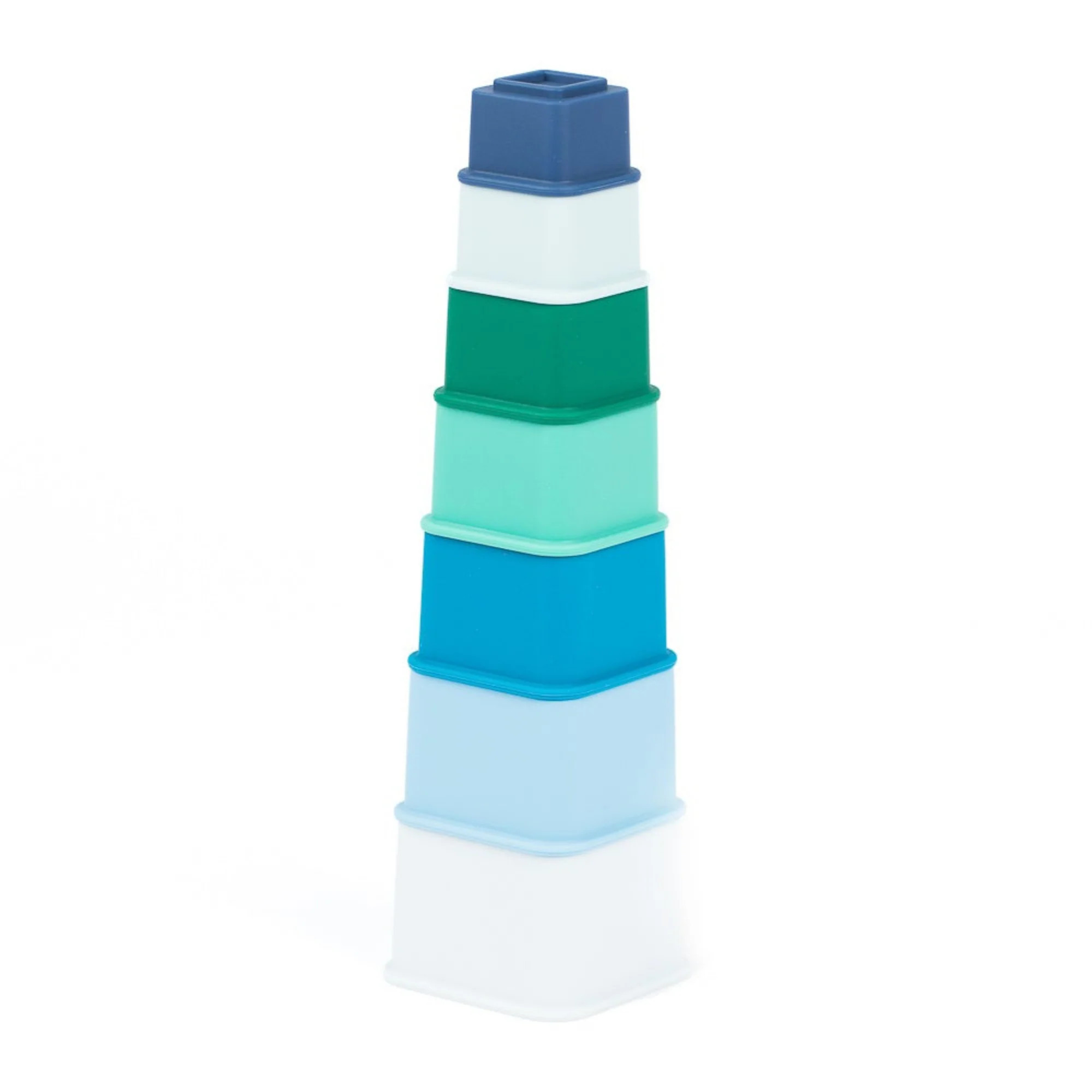 Happy Stacking Toy, Cool Blue | SpearmintLOVE